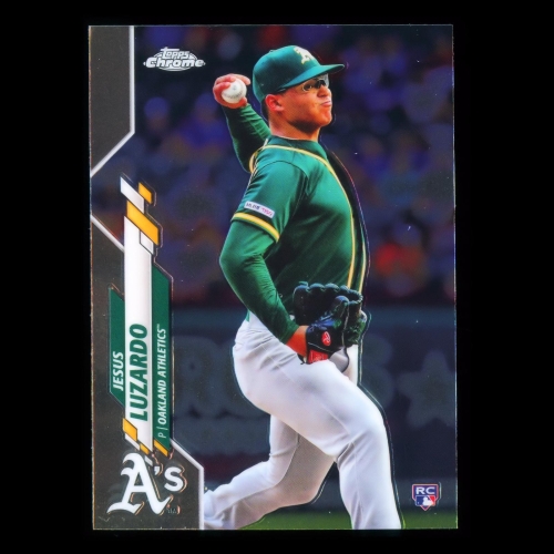 Jesus Luzardo RC 2020 Topps Chrome Rookie Athletics