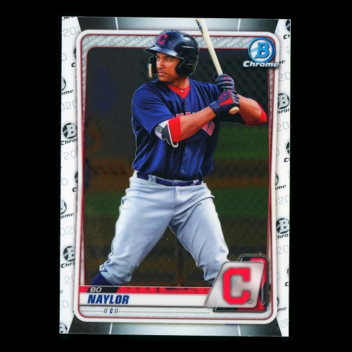 Bo Naylor 2020 Bowman Chrome Prospect Indians