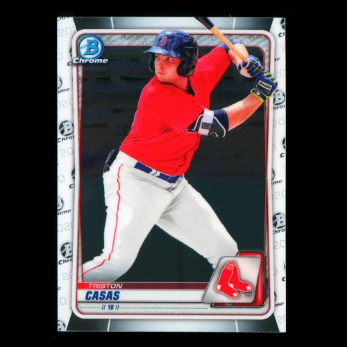 Triston Casas 2020 Bowman Chrome Prospect Red Sox