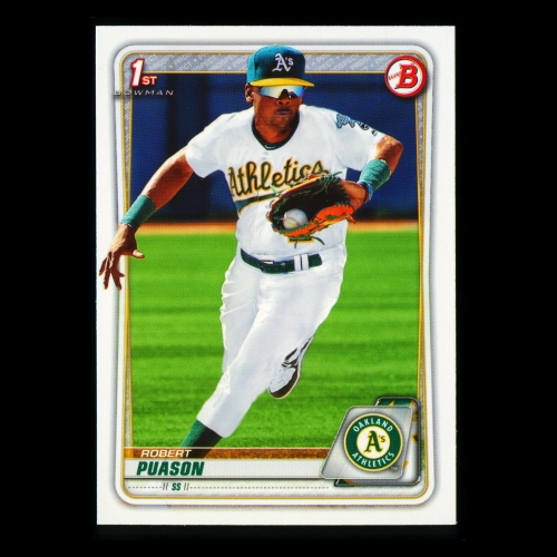 Robert Puason 2020 Bowman 1st Bowman Prospect Athletics
