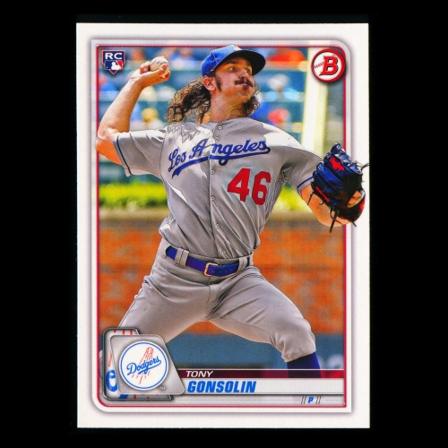 Tony Gonsolin RC 2020 Bowman Rookie Dodgers
