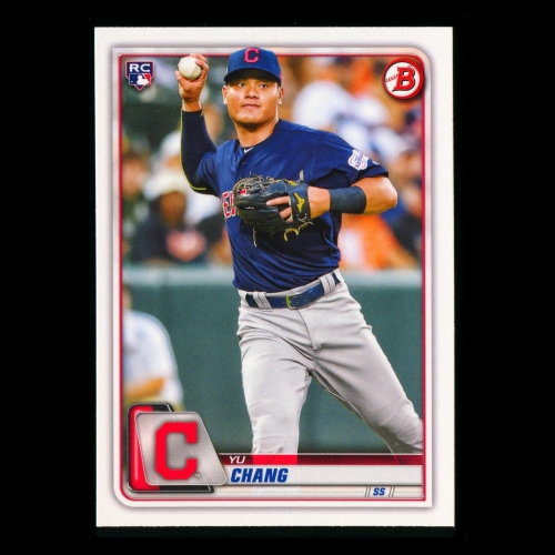 Yu Chang RC 2020 Bowman Rookie Indians