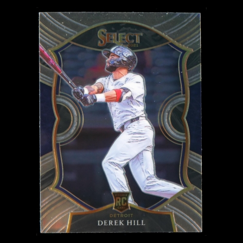 Derek Hill RC 2021 Select Rookie Tigers