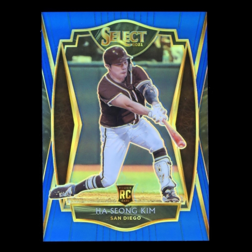 Ha-Seong Kim 2021 Select Blue Premier Level Padres 011/149