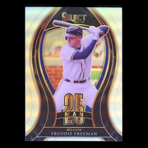 Freddie Freeman 2021 Select 25 Man Holo Braves