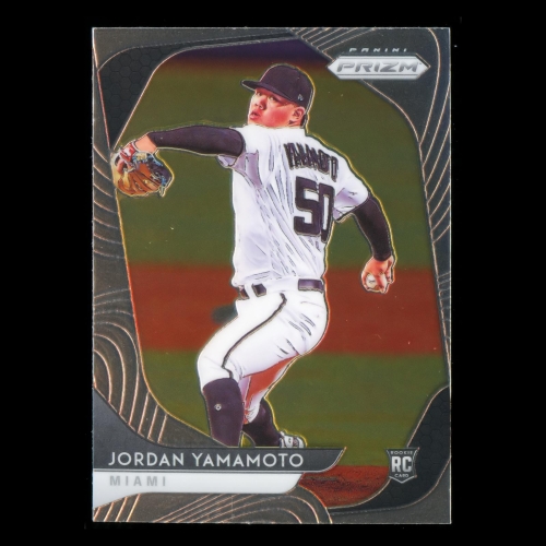 Jordan Yamamoto RC 2020 Prizm Rookie Marlins