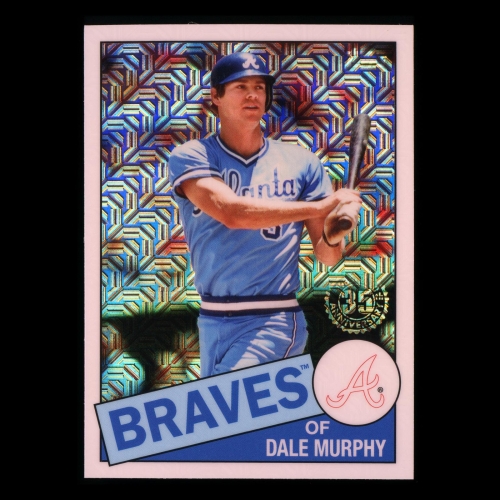 Dale Murphy 2020 Topps 1985 Retro Silver Pack Chrome Braves