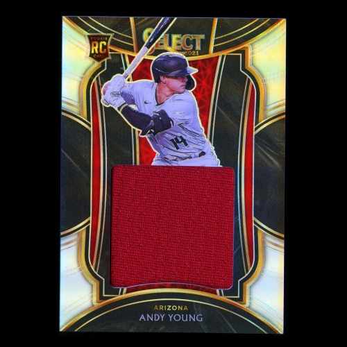 Andy Young RC 2021 Select Jumbo Swatch Rookie Diamondbacks 051/250