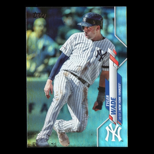 Tyler Wade 2020 Topps Rainbow Foil Yankees