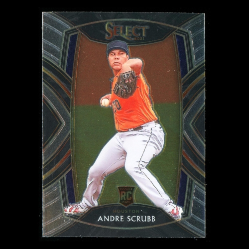 Andre Scrubb RC 2021 Select Diamond Level Rookie Astros