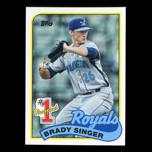 Brady Singer 2020 Topps 1989 Retro #1 Prospect Royals