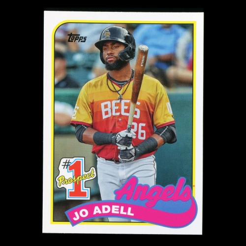 Jo Adell 2020 Topps 1989 Retro #1 Prospect Angels