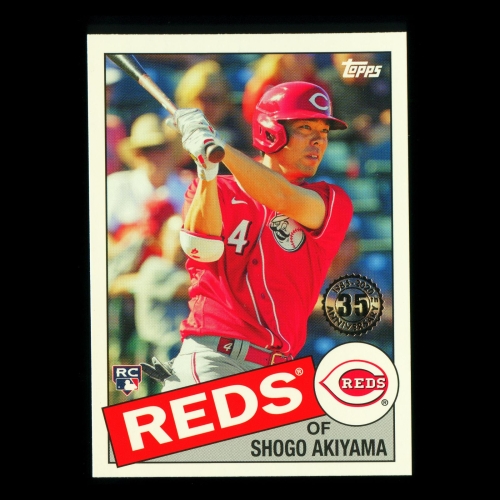 Shogo Akiyama RC 2020 Topps 1985 Retro Rookie Reds
