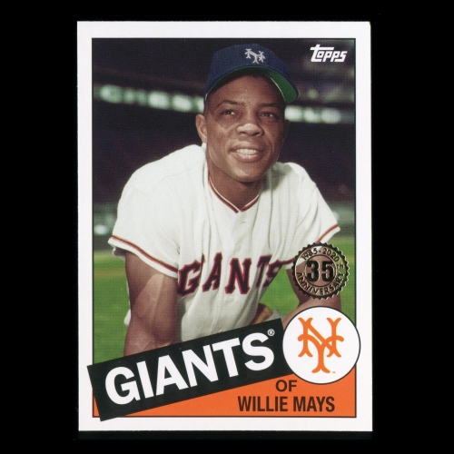 Willie Mays 2020 Topps 1985 Retro Giants