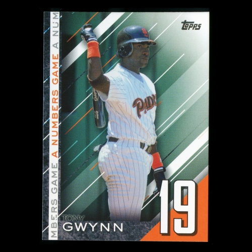 Tony Gwynn 2020 Topps A Numbers Game - 19 Padres