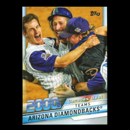 Arizona Diamondbacks 2020 Topps Decades' Best Teams 2000s