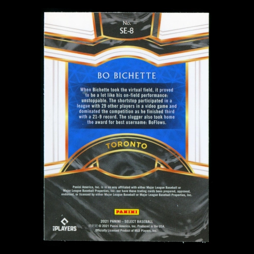 Bo Bichette 2021 Select Sensations Blue Jays