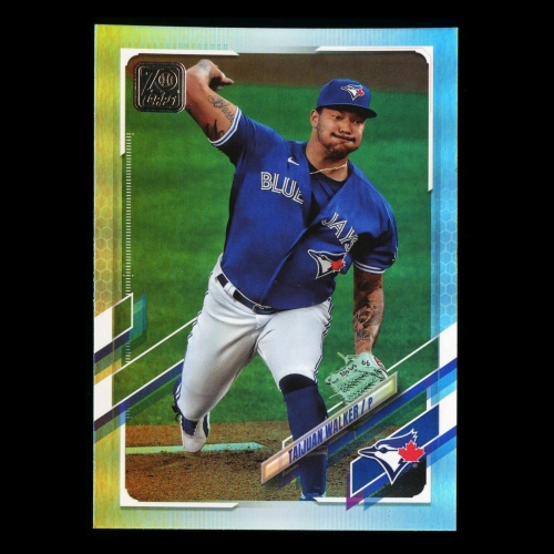 Taijuan Walker Topps 2021 Rainbow Foil Blue Jays