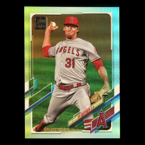 Ty Buttrey Topps 2021 Rainbow Foil Angels