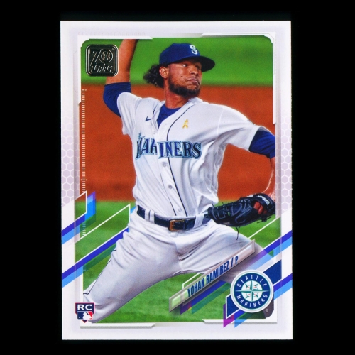 Yohan Ramirez RC Topps 2021 Rookie Mariners