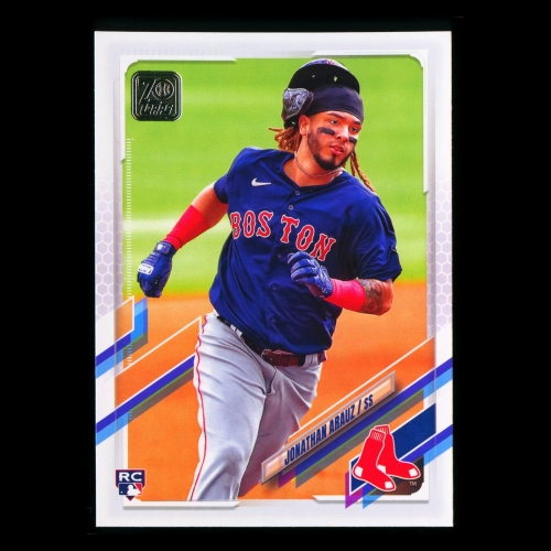 Jonathan Arauz RC Topps 2021 Rookie Red Sox