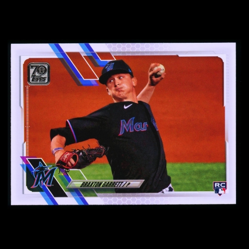 Braxton Garrett RC Topps 2021 Rookie Marlins