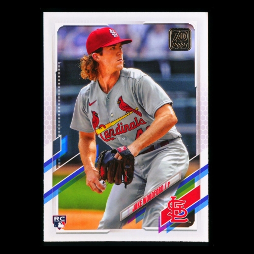 Jake Woodford RC Topps 2021 Rookie Cardinals