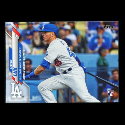 Gavin Lux RC 2020 Topps Rookie Dodgers