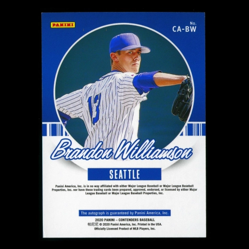 Brandon Williamson 2020 Contenders Auto Mariners
