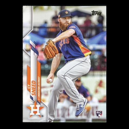 Cy Sneed RC 2020 Topps Rookie Astros