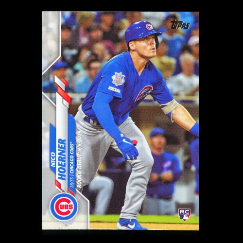Nico Hoerner RC 2020 Topps Rookie Cubs