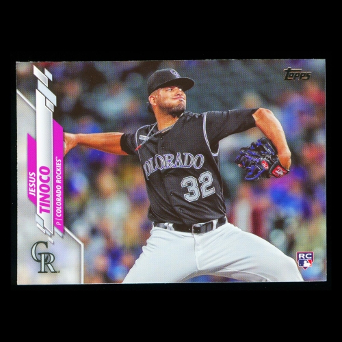 Jesus Tinoco RC 2020 Topps Rookie Rockies