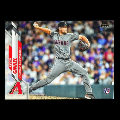 Kevin Ginkel RC 2020 Topps Rookie Diamondbacks