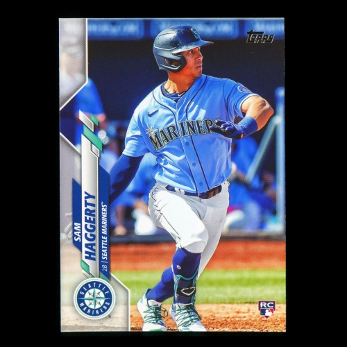 Sam Haggerty RC 2020 Topps Rookie Mariners