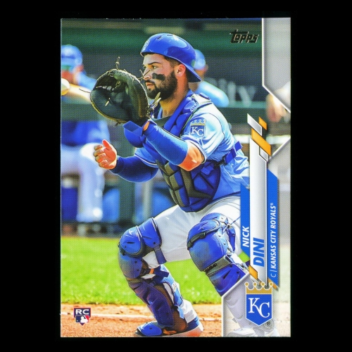 Nick Dini RC 2020 Topps Rookie Royals