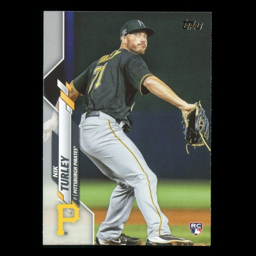 Nik Turley RC 2020 Topps Rookie Pirates