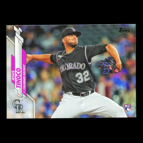 Jesus Tinoco RC 2020 Topps Rookie Rockies