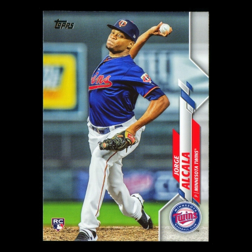 Jorge Alcala RC 2020 Topps Rookie Twins