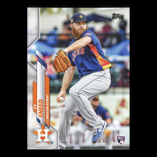 Cy Sneed RC 2020 Topps Rookie Astros