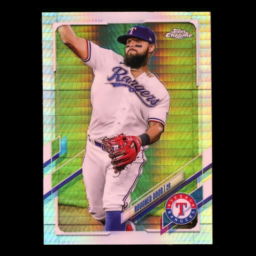 Rougned Odor 2021 Topps Chrome Hyper Rangers