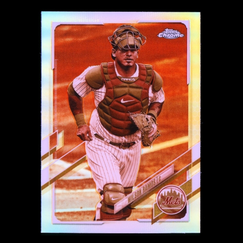 Wilson Ramos 2021 Topps Chrome Sepia Refractor Mets