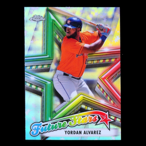 Yordan Alvarez 2021 Topps Chrome Future Stars Astros