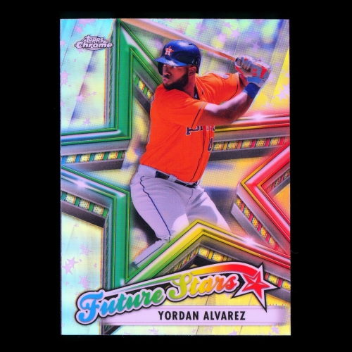 Yordan Alvarez 2021 Topps Chrome Future Stars Astros