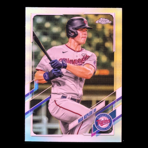 Max Kepler 2021 Topps Chrome Silver Refractor Twins