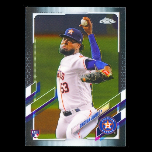 Cristian Javier RC 2021 Topps Chrome Rookie Astros