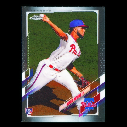 Adonis Medina RC 2021 Topps Chrome Rookie Phillies