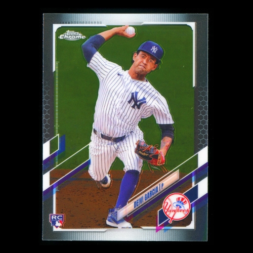 Deivi Garcia RC 2021 Topps Chrome Rookie Yankees