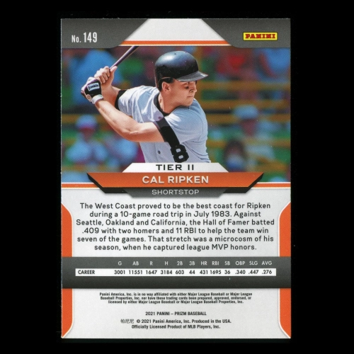 Cal Ripken 2021 Prizm Orioles
