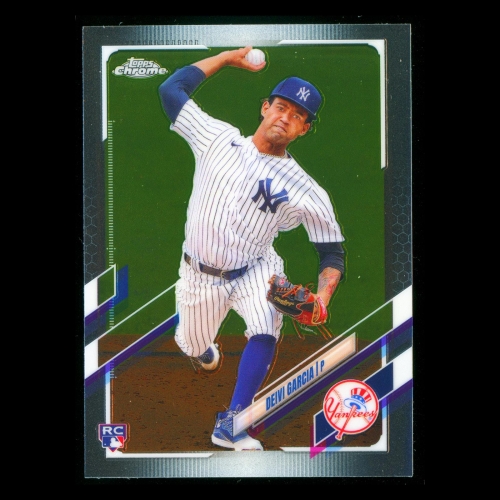 Deivi Garcia RC 2021 Topps Chrome Rookie Yankees
