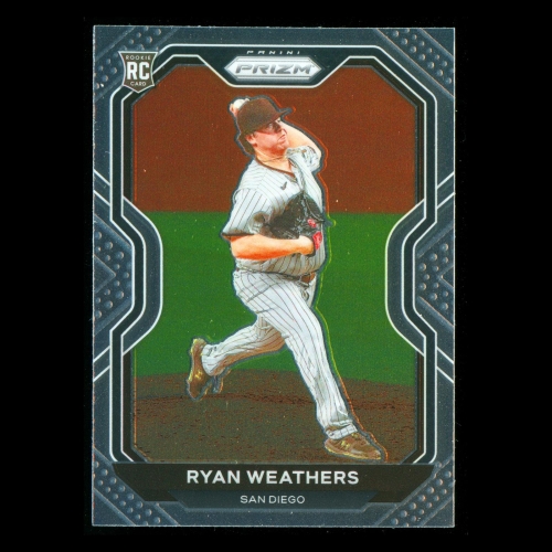 Ryan Weathers RC 2021 Prizm Rookie Padres